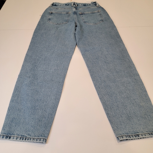 Good American High-Rise Mom Jean Size 0/25 NWT! Style GM235T Indigo - Picture 10 of 15